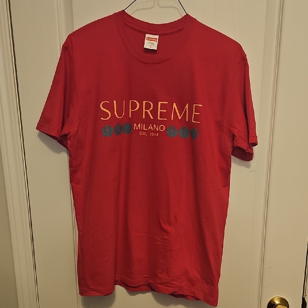 Supreme Pink Short Sleeve Tee